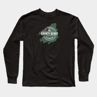 County Kerry Map Long Sleeve T-Shirt